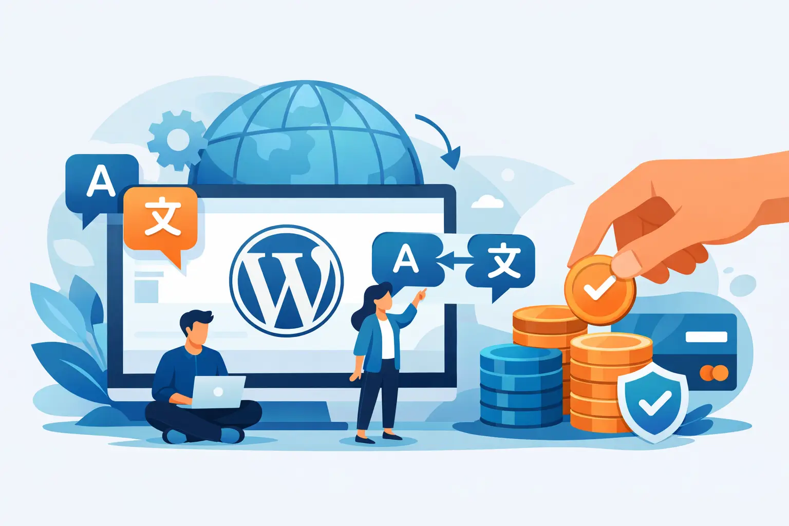 Best WordPress Translation Plugin One Time Payment